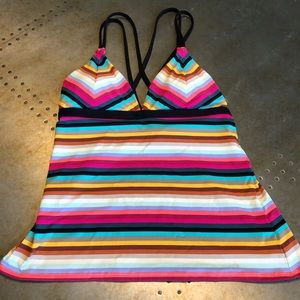 Skye V-neck Tankini Top, worn once- Like New